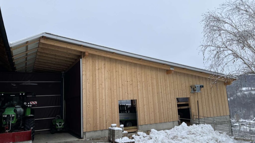 Erne Holztechnik GmbH, Läufelfingen - Neuer Stall